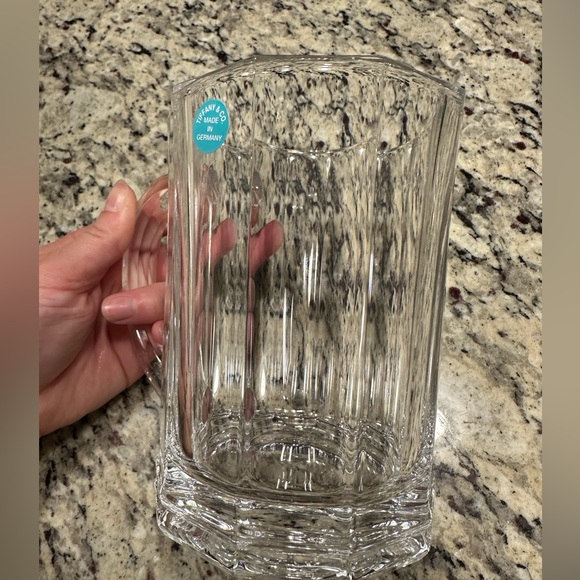 New Tiffany & Co. Crystal Windham Beer Mug Made in Germany - Picture 6 of 9
